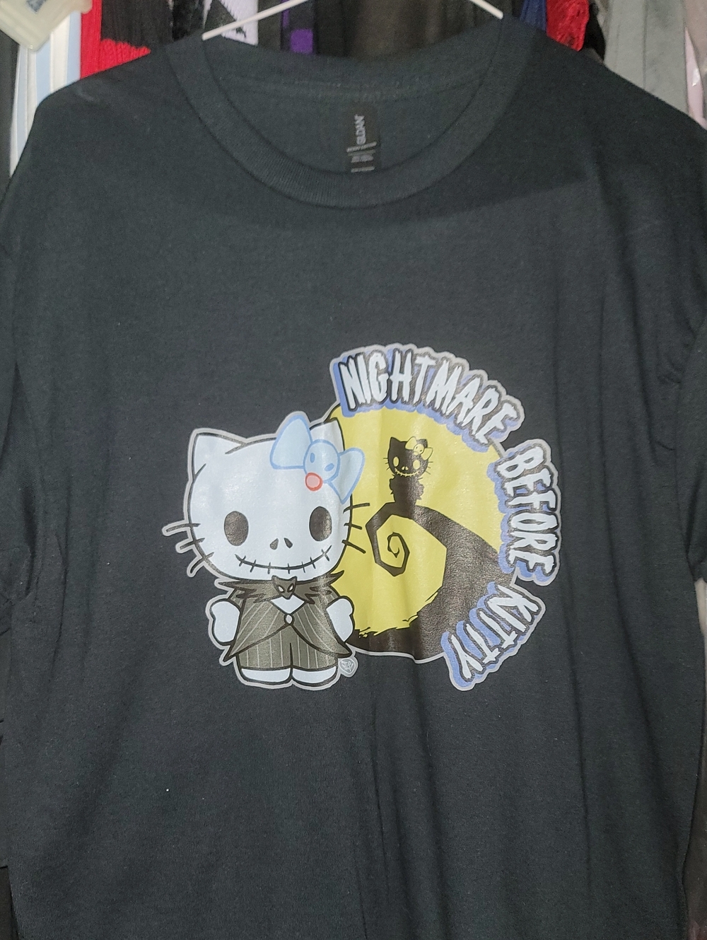 Nightmare Before Kitty Graphic Tee